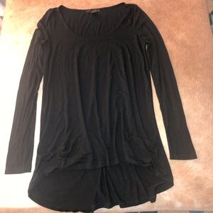 Grace S flowy sweater dress with pockets